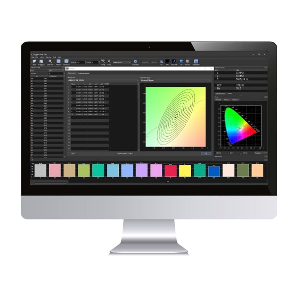 GL SPECTROSOFT light measurement software