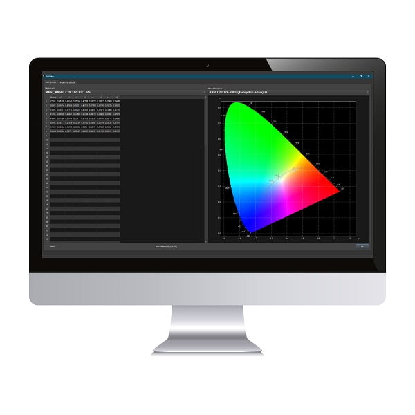 GL SPECTROSOFT light measurement software